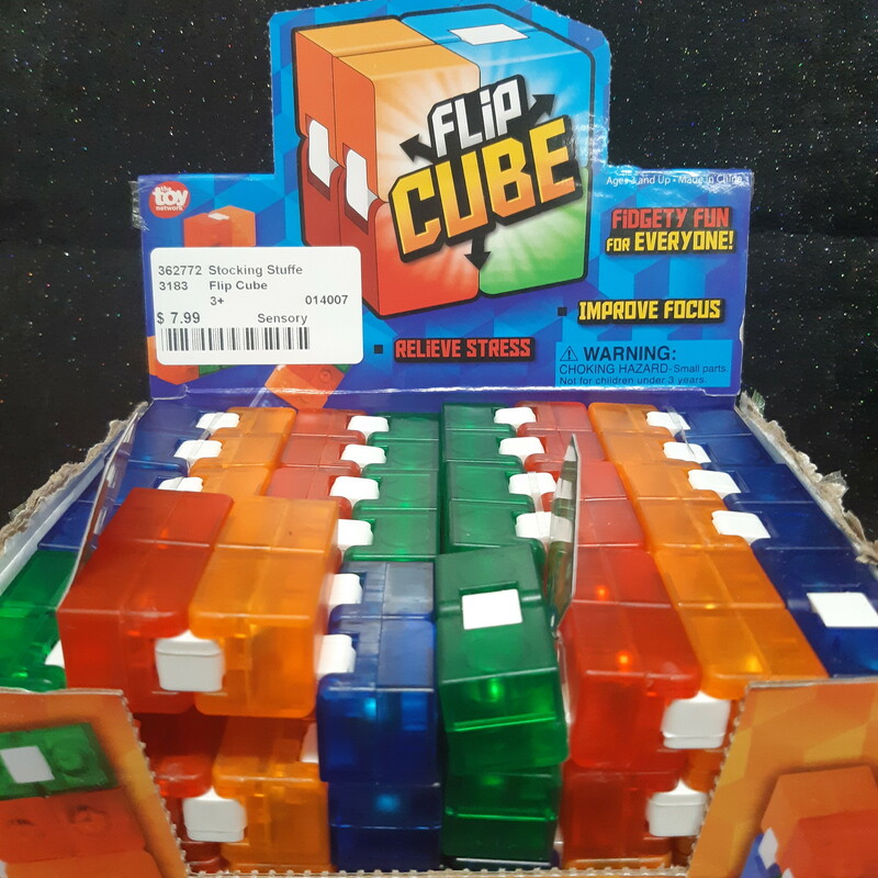 Flip Cube, 3+, Size: Sensory