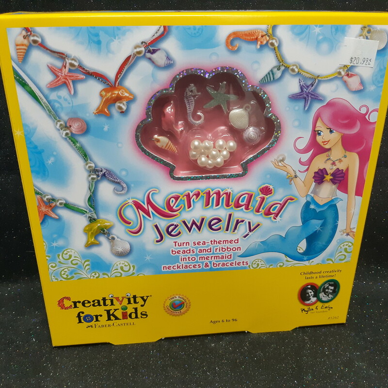 Mermaid Jewelry, 6+, Size: Create