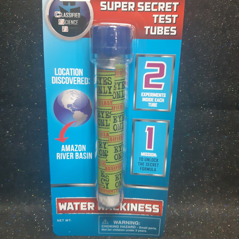 Super Secret Water Wackin, 6+, Size: ScienceKit