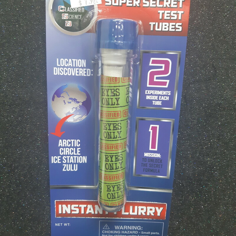 Instant Flurry Super Secr, 6+, Size: ScienceKit