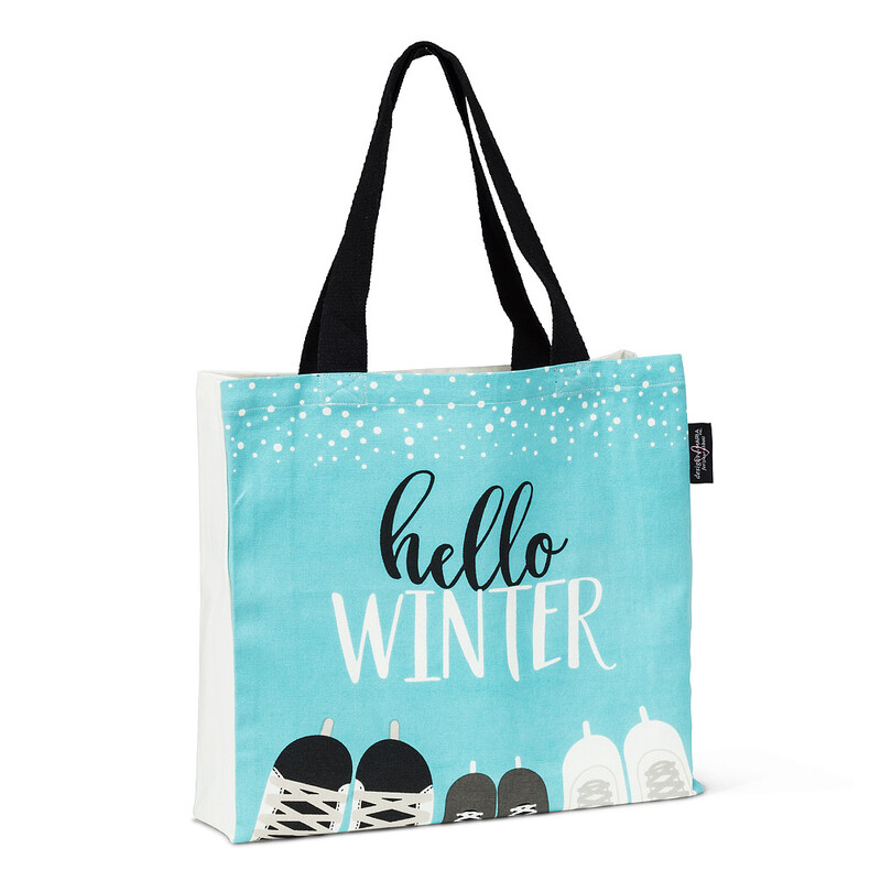 Hello Winter Tote Bag