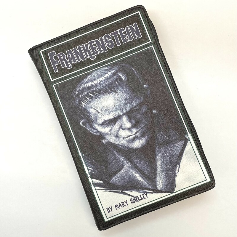 Frankenstein Book Bag
Black
Size: Crossbody