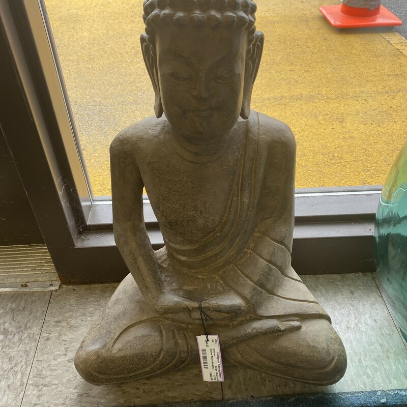 Seated Stone Buddha