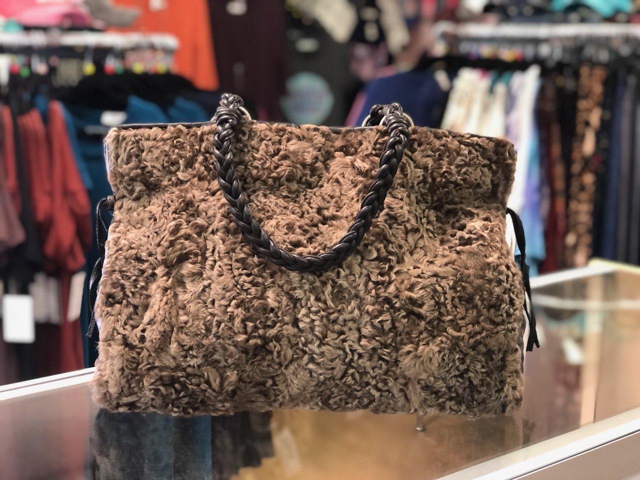 paolo masi fur purse