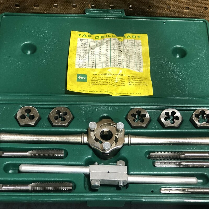 Tap & Die Set The TOOL CONSIGNMENT® Store