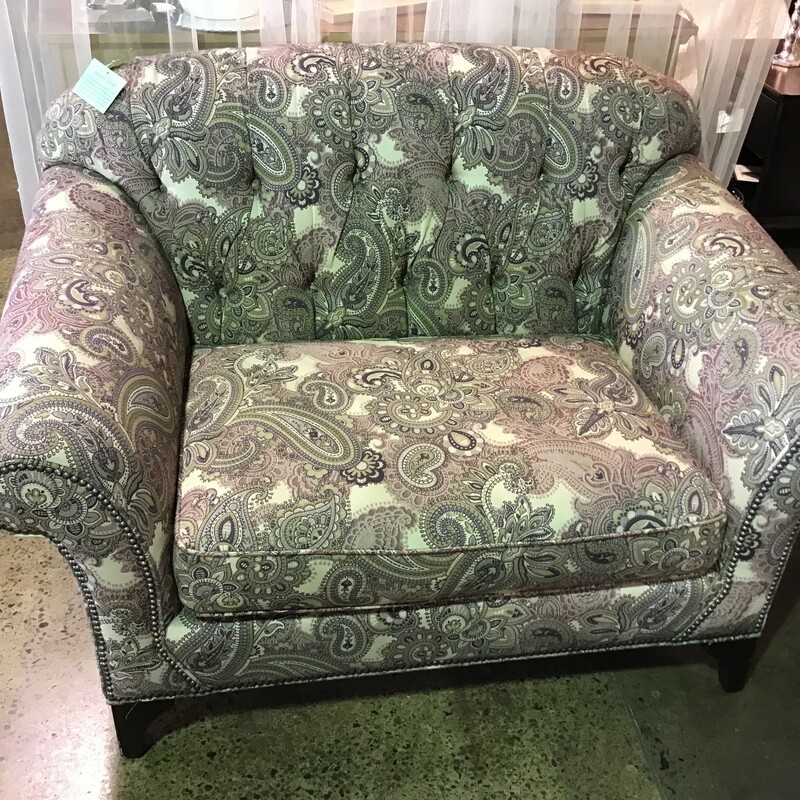 Patterned Oversize Chair