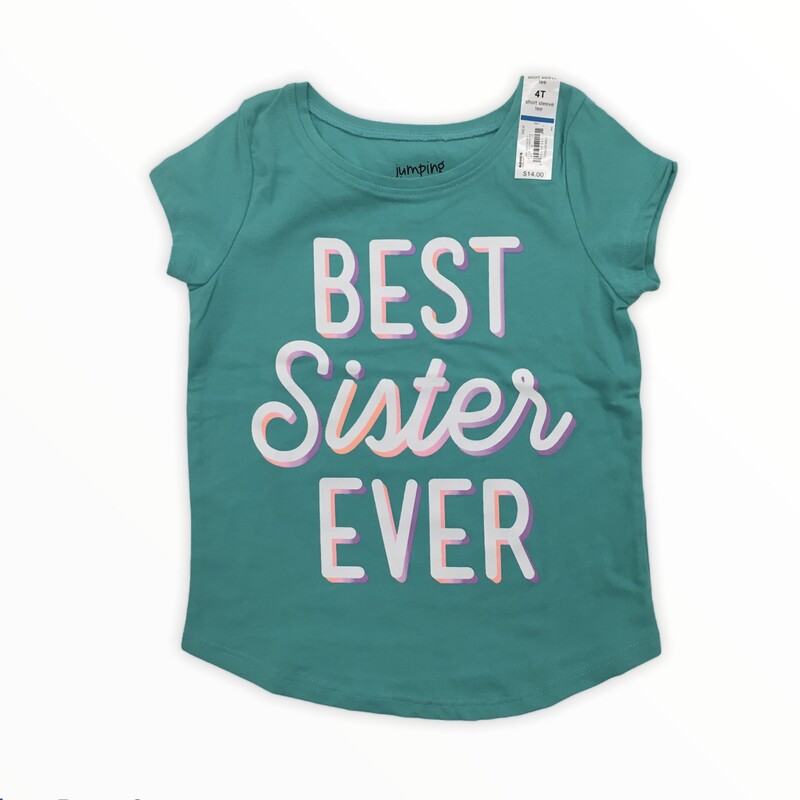 Shirt (Sister) NWT, Girl, Size: 4t

#resalerocks #jumpingbean #nwt #pipsqueakresale #vancouverwa #portland #reusereducerecycle #fashiononabudget #chooseused #consignment #savemoney #shoplocal #weship #keepusopen #shoplocalonline #resale #resaleboutique #mommyandme #minime #fashion #reseller                                                                                                                                                 Cross posted, items are located at #PipsqueakResaleBoutique, payments accepted: cash, paypal & credit cards. Any flaws will be described in the comments. More pictures available with link above. Local pick up available at the #VancouverMall, tax will be added (not included in price), shipping available (not included in price), item can be placed on hold with communication, message with any questions. Join Pipsqueak Resale - Online to see all the new items! Follow us on IG @pipsqueakresale & Thanks for looking! Due to the nature of consignment, any known flaws will be described; ALL SHIPPED SALES ARE FINAL. All items are currently located inside Pipsqueak Resale Boutique as a store front items purchased on location before items are prepared for shipment will be refunded.