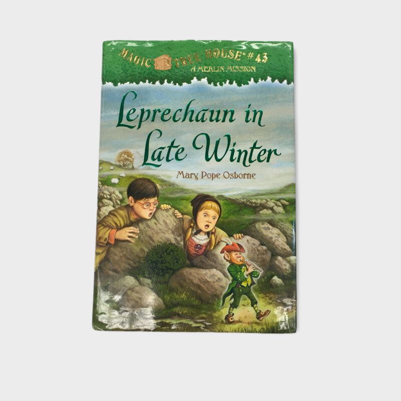 Magic Tree House #43, Book: Leprechaun in Late Winter

#resalerocks #pipsqueakresale #vancouverwa #portland #reusereducerecycle #fashiononabudget #chooseused #consignment #savemoney #shoplocal #weship #keepusopen #shoplocalonline #resale #resaleboutique #mommyandme #minime #fashion #reseller                                                                                                                                      Cross posted, items are located at #PipsqueakResaleBoutique, payments accepted: cash, paypal & credit cards. Any flaws will be described in the comments. More pictures available with link above. Local pick up available at the #VancouverMall, tax will be added (not included in price), shipping available (not included in price), item can be placed on hold with communication, message with any questions. Join Pipsqueak Resale - Online to see all the new items! Follow us on IG @pipsqueakresale & Thanks for looking! Due to the nature of consignment, any known flaws will be described; ALL SHIPPED SALES ARE FINAL. All items are currently located inside Pipsqueak Resale Boutique as a store front items purchased on location before items are prepared for shipment will be refunded.