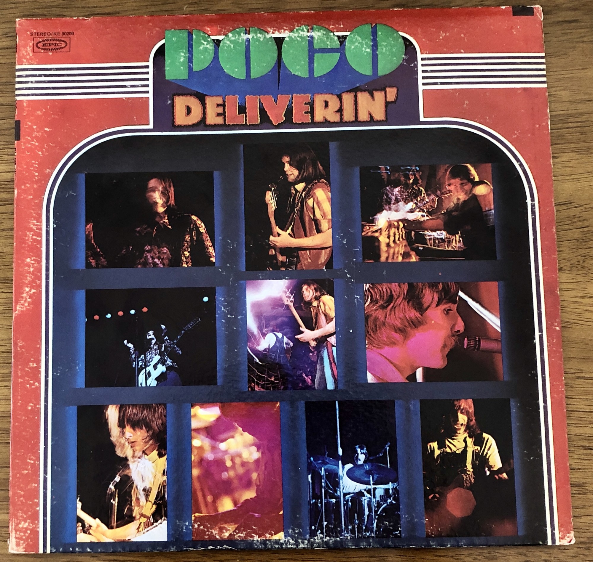 POCO Deliverin' LP Vinyl Album c.1970.  Album condition is excellent, cover condition is good.