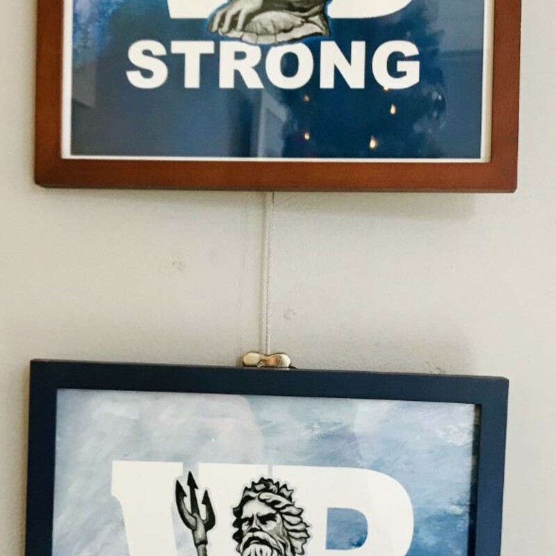 Framed VB Strong Print