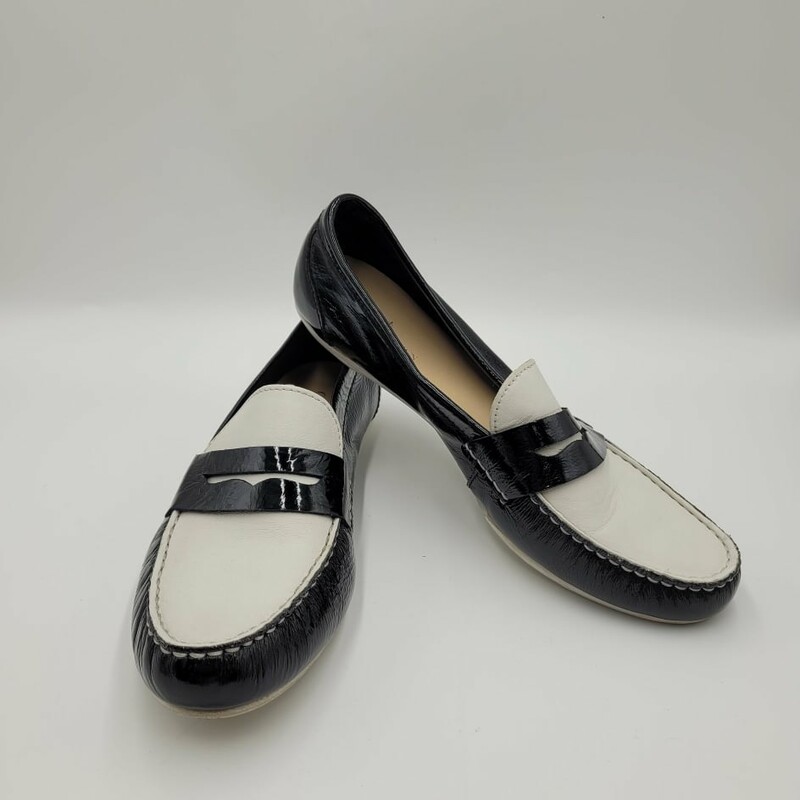 Cole Haan, Blk/whit, Size: 8