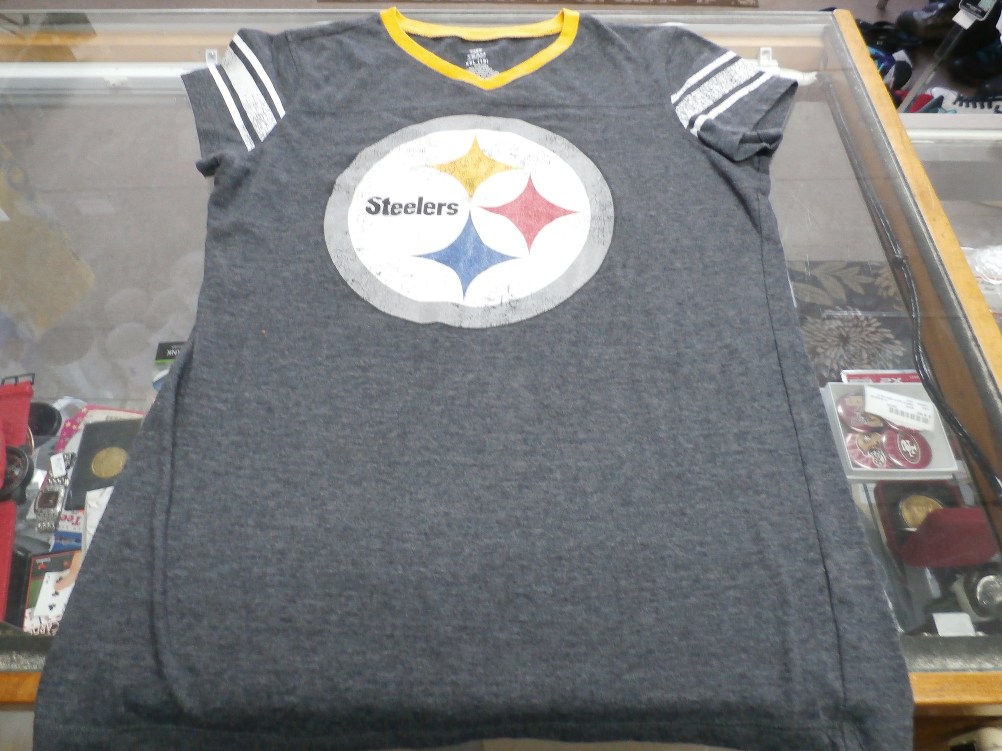 Pittsburgh Steelers Shirt  Recycled ActiveWear ~ FREE SHIPPING USA ONLY~