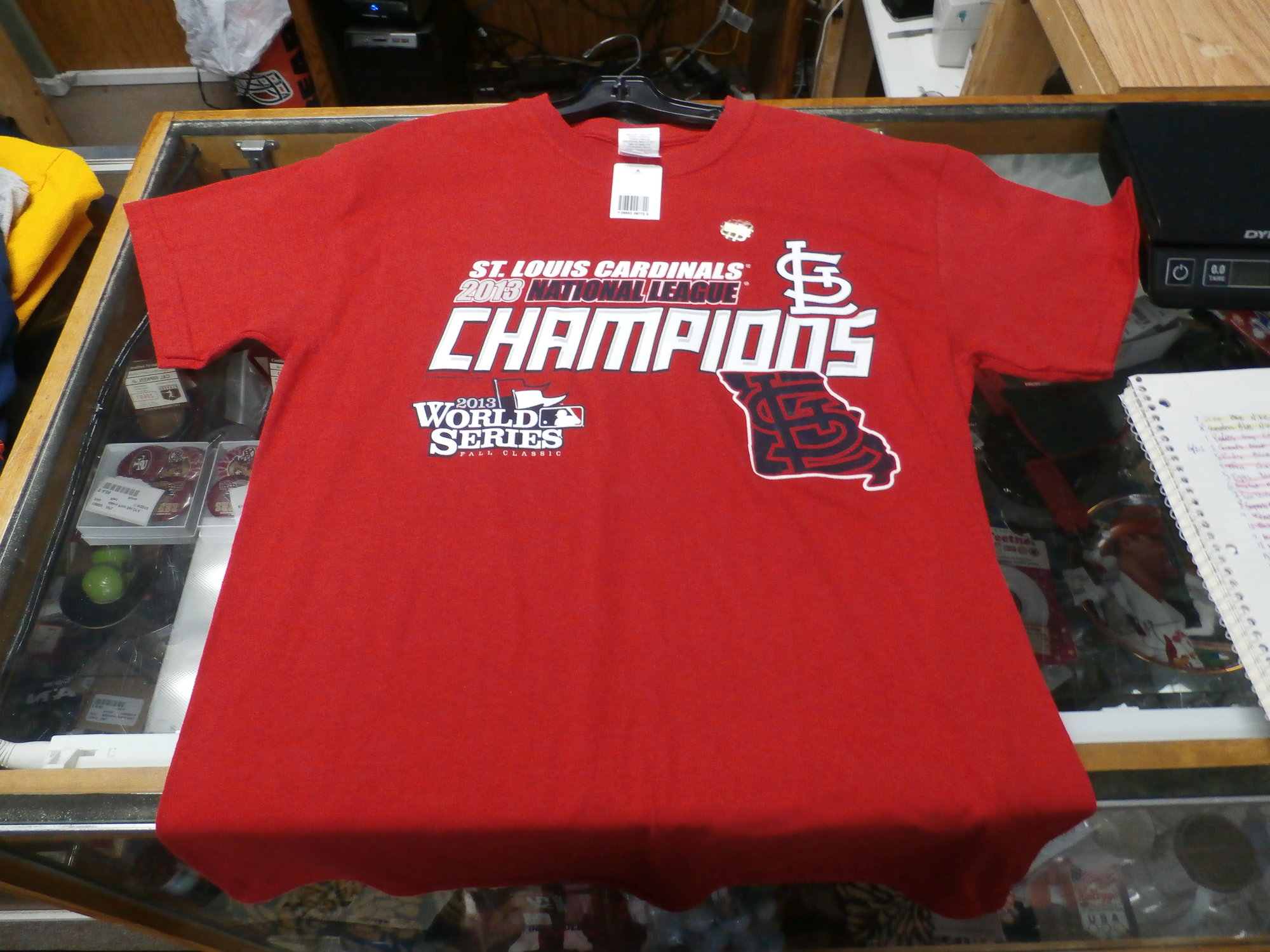 St Louis Cardinals Shirt  Recycled ActiveWear ~ FREE SHIPPING USA