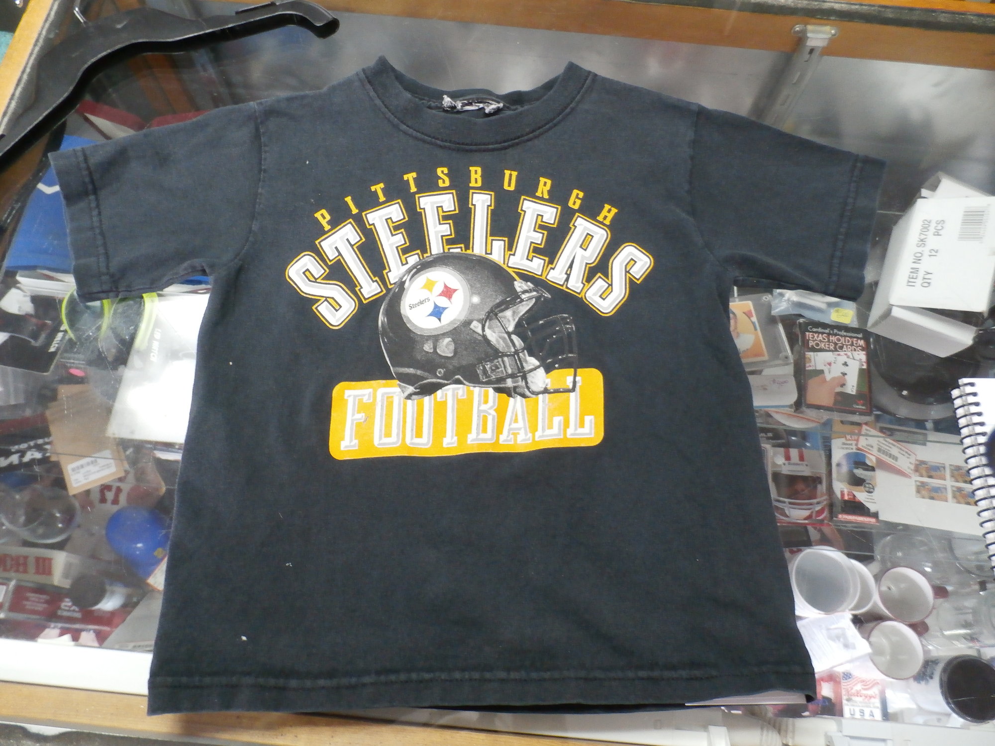 Pittsburgh Steelers Shirt  Recycled ActiveWear ~ FREE SHIPPING USA ONLY~