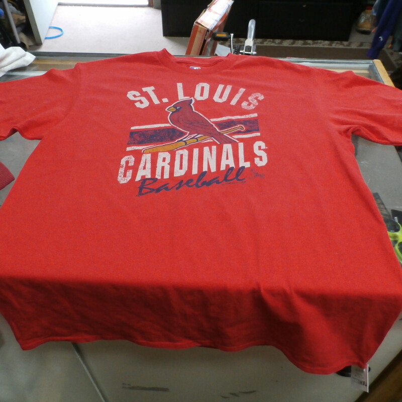 St Louis Cardinals Shirt  Recycled ActiveWear ~ FREE SHIPPING USA