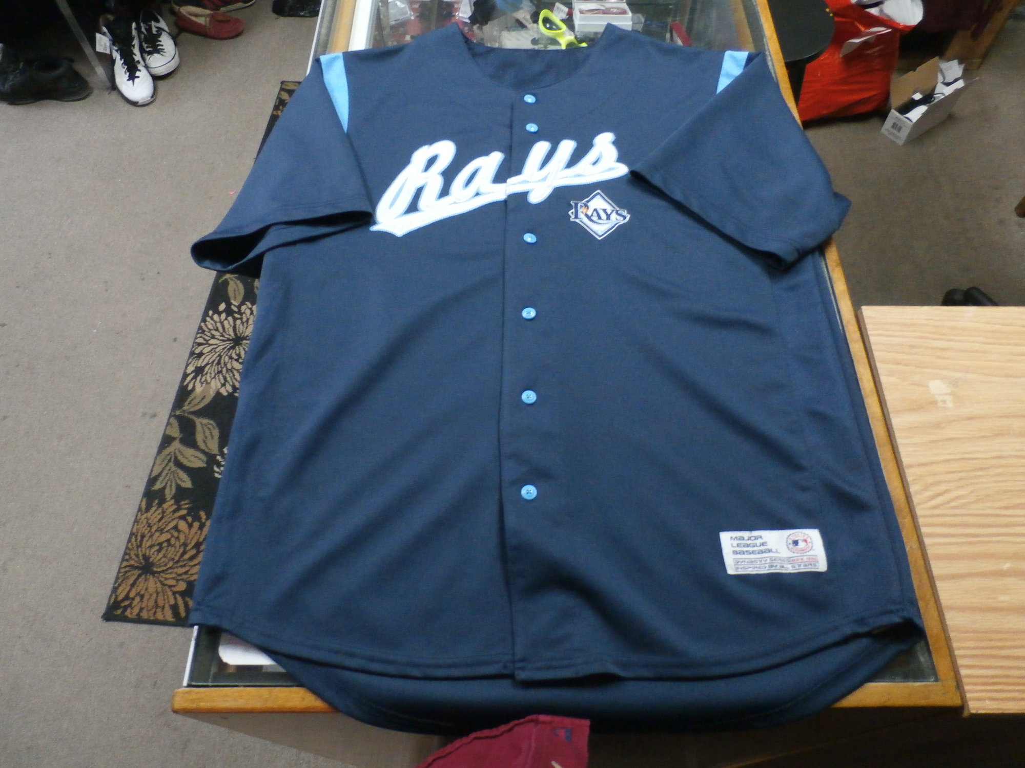 Devil Rays Tampa Jersey  Recycled ActiveWear ~ FREE SHIPPING USA