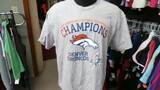 Denver Broncos Shirt  Recycled ActiveWear ~ FREE SHIPPING USA ONLY~