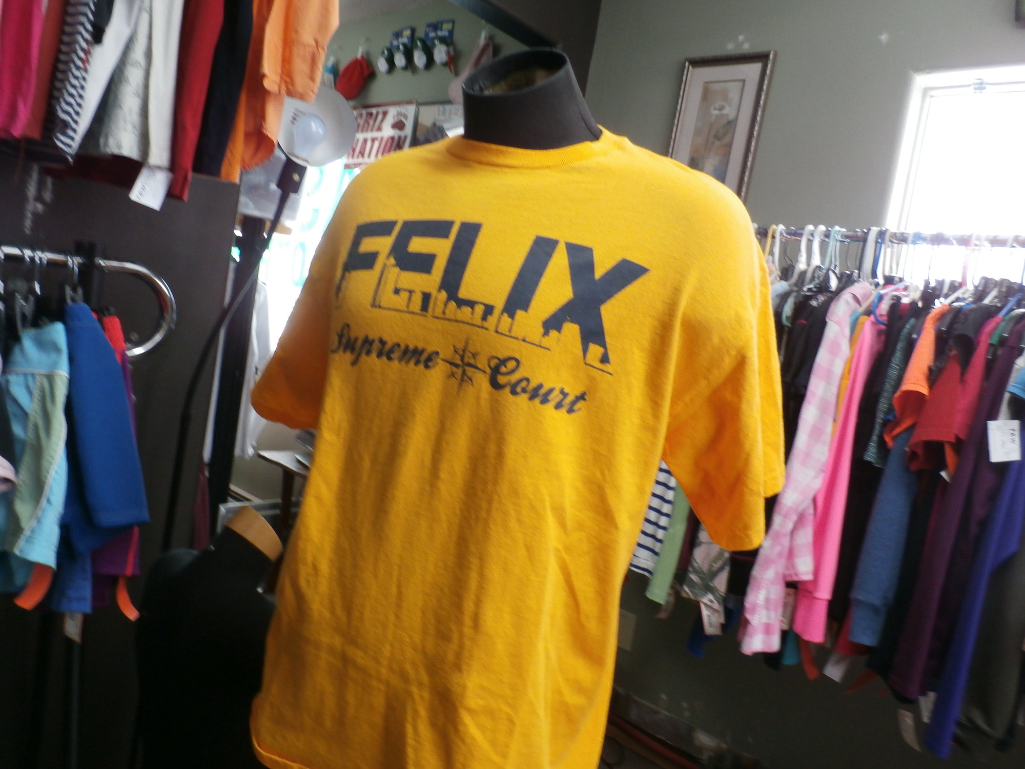 Felix Shirt Mariners  Recycled ActiveWear ~ FREE SHIPPING USA ONLY~