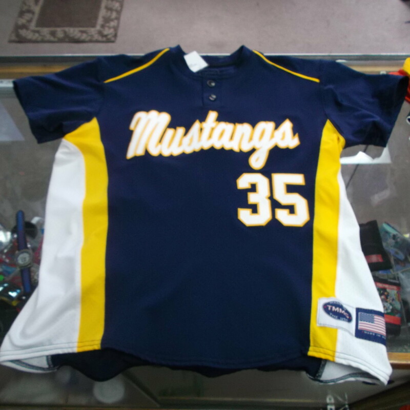 Mustangs #35 Youth Jersey