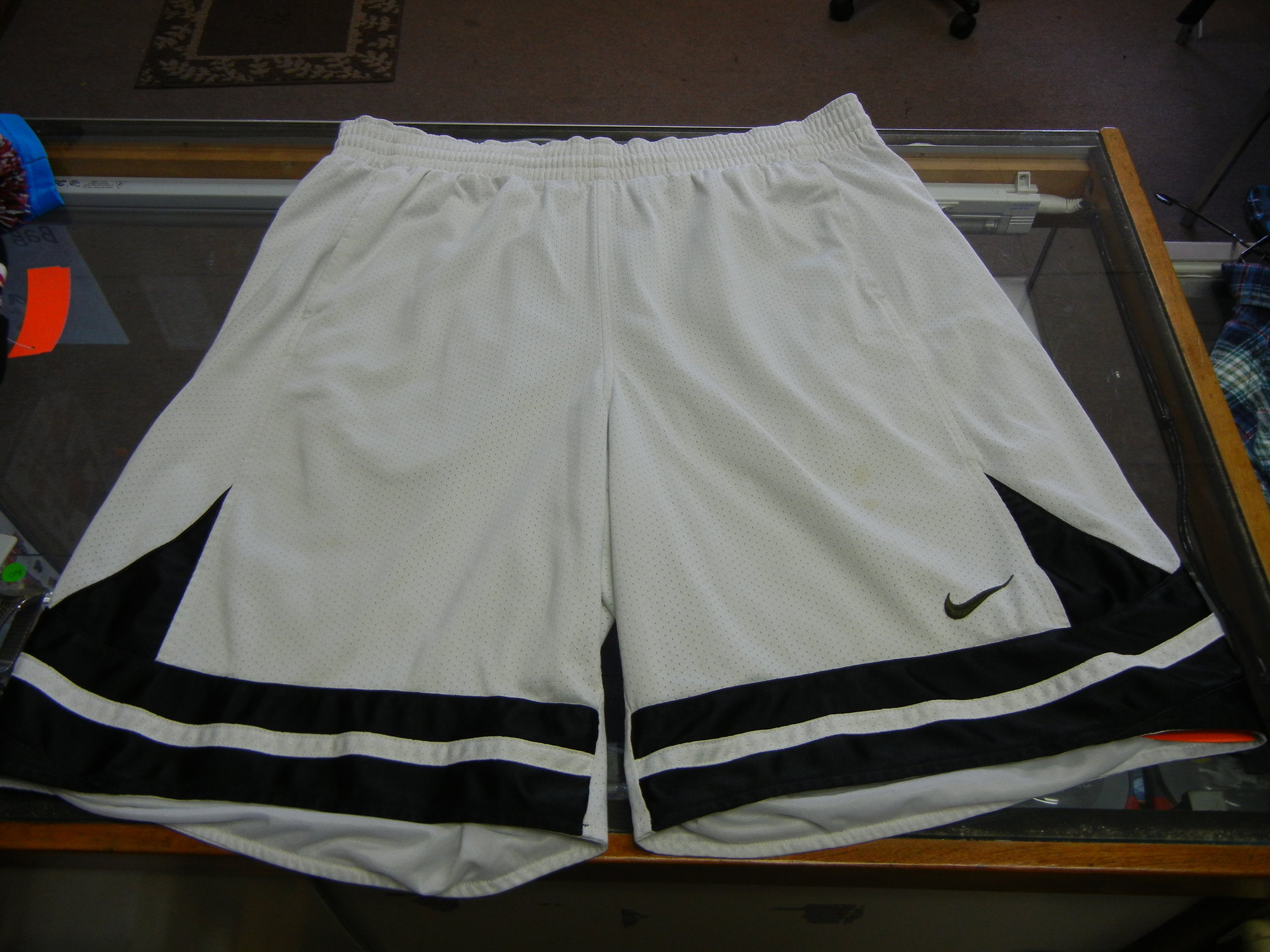 Nike Men's Shorts - White - XXL