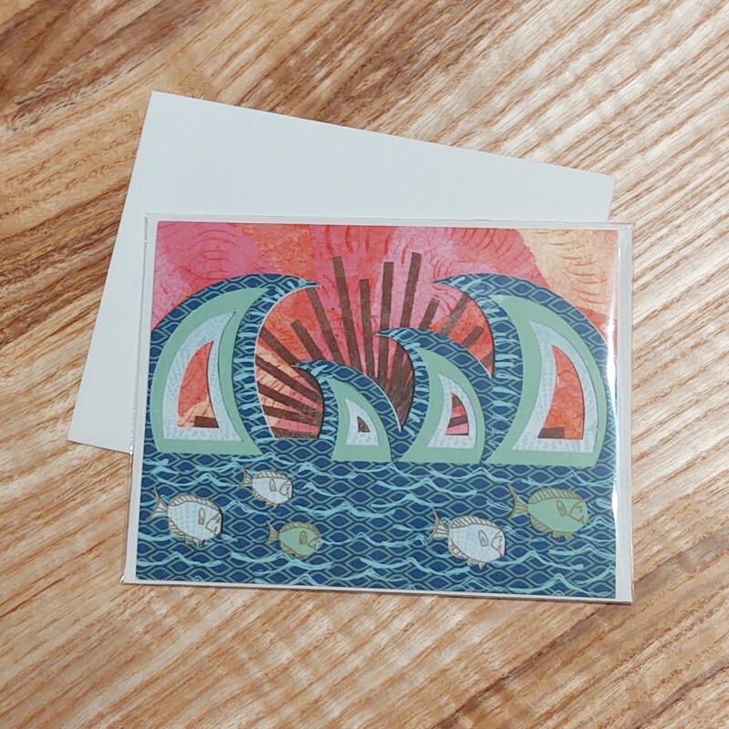 Card: Fish Wave