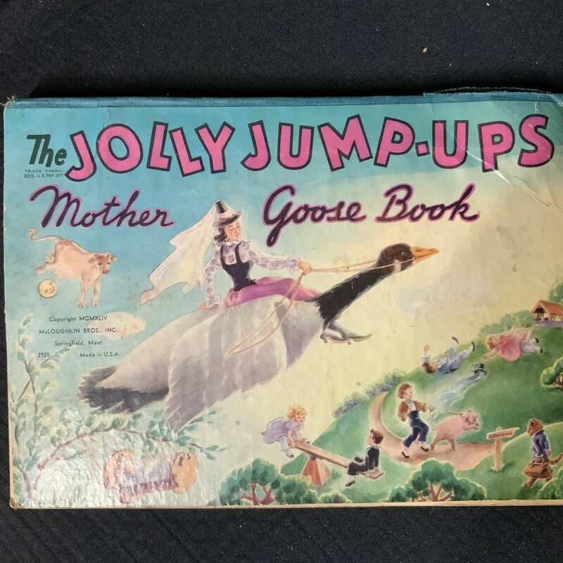 Jolly Jump-ups Mother Goose Book
C: 1944