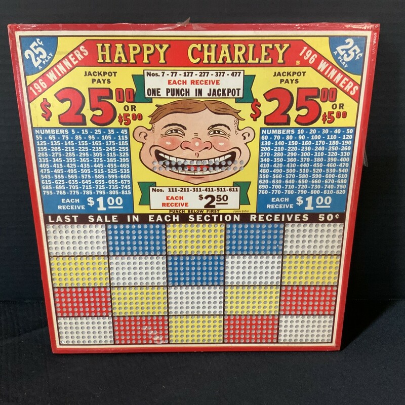 Happy Charlie Punch Board