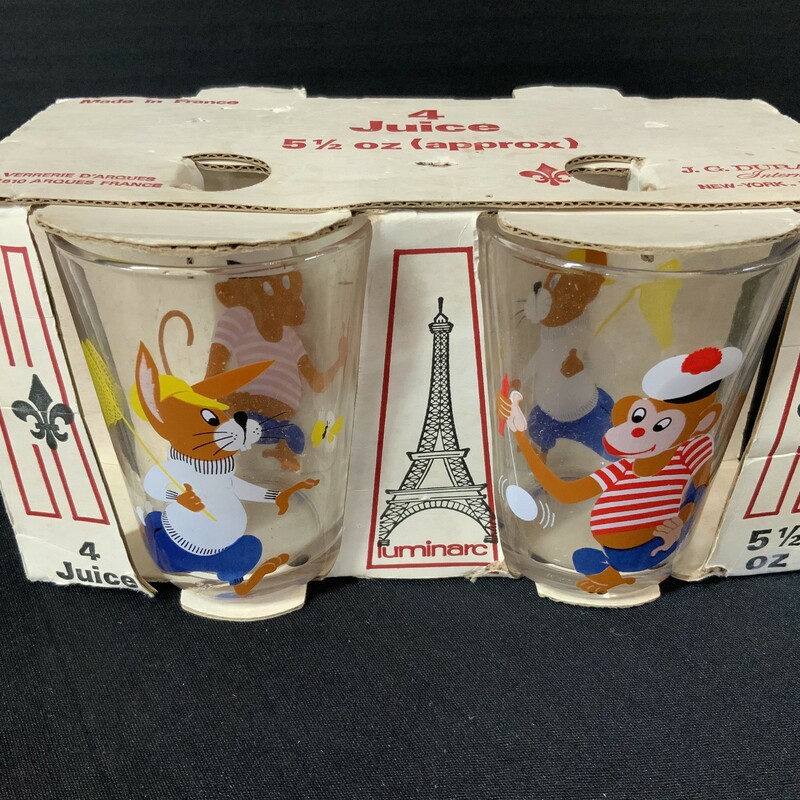 Set Of French Glasses
