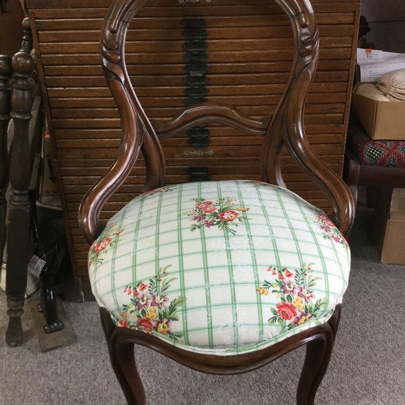 Side Chair Floral
