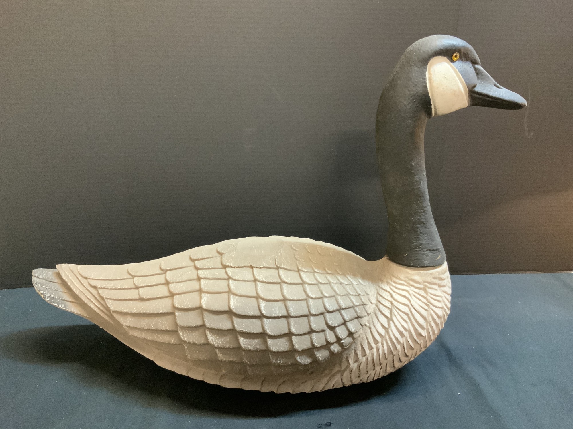 St. Louis MO.  Goose Decoy Glass eyes in great shape.