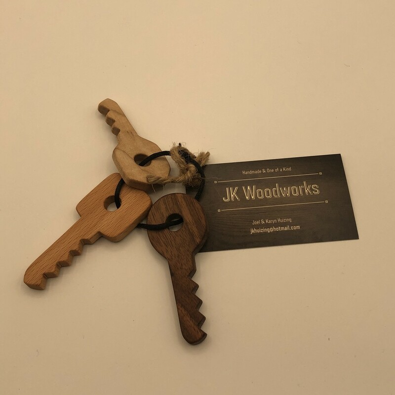 JK Woodworks, Size: Keys, Color: 3pc