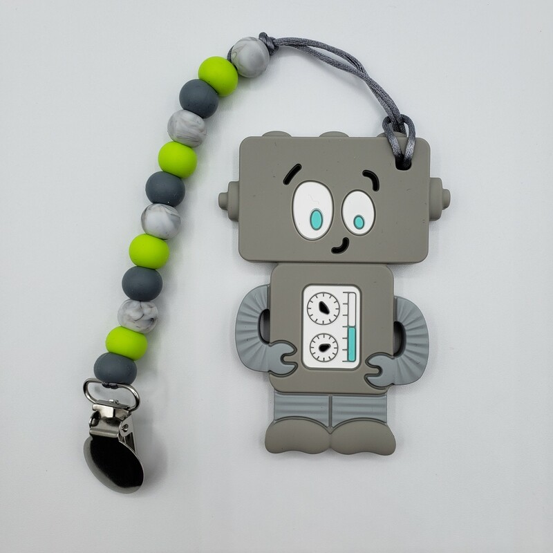 M + C Creations, Grey, Size: Robot