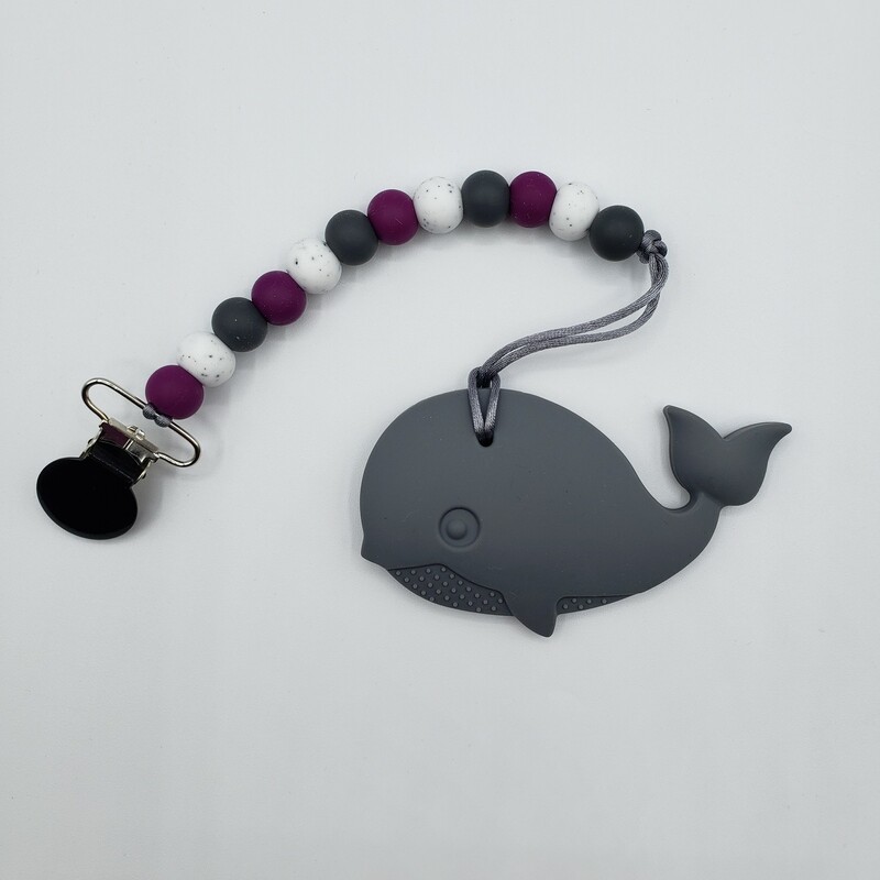M + C Creations, Grey, Size: Whale