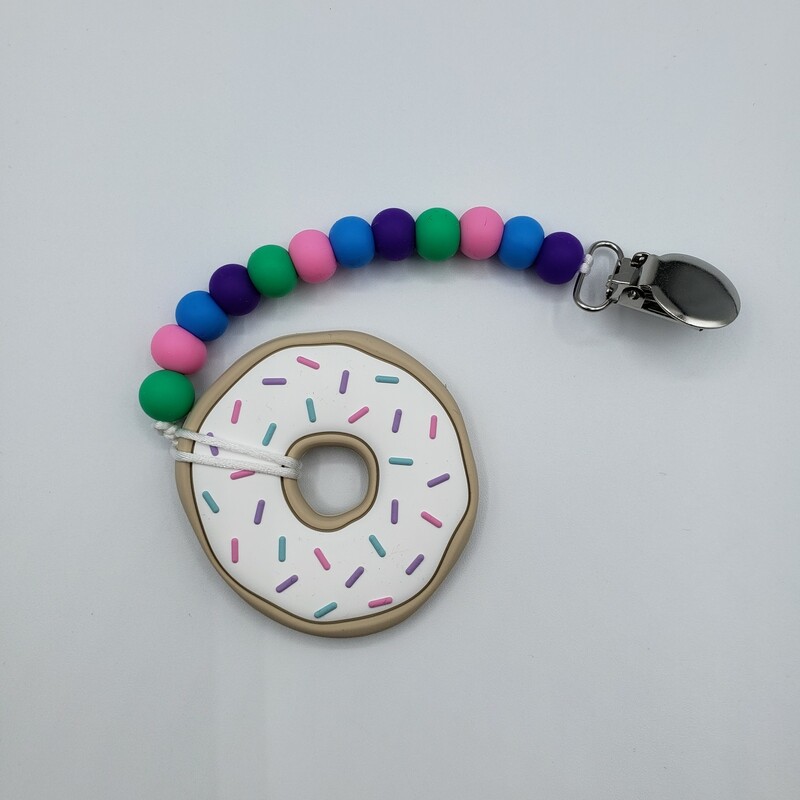 M + C Creations, White, Size: Donut