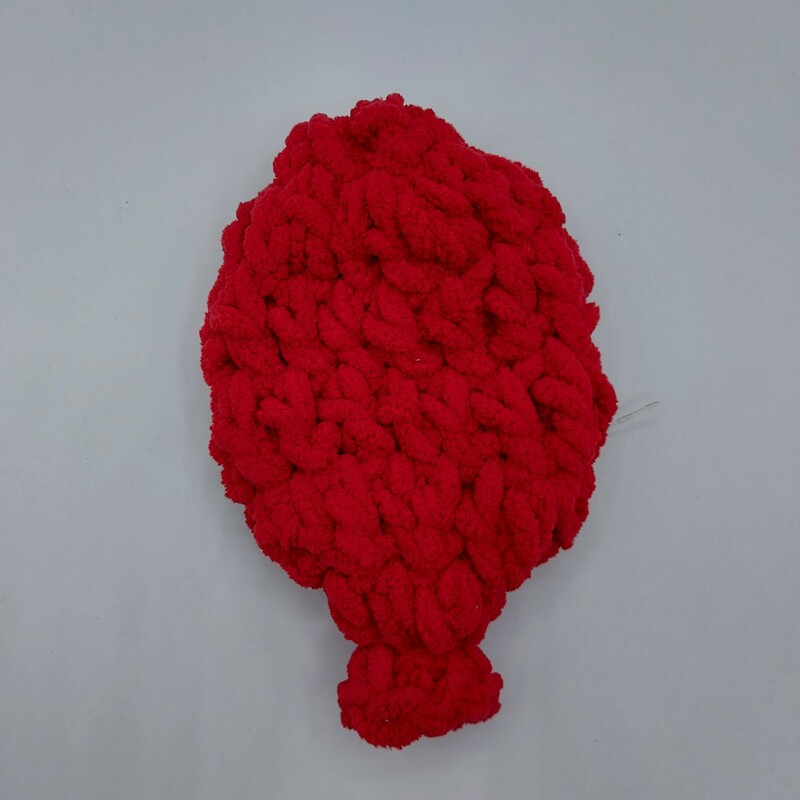 Crochet Creations, Size: Single, Color: Red