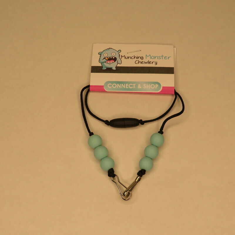 Munching Monster, Sea Blue, Size: Clips