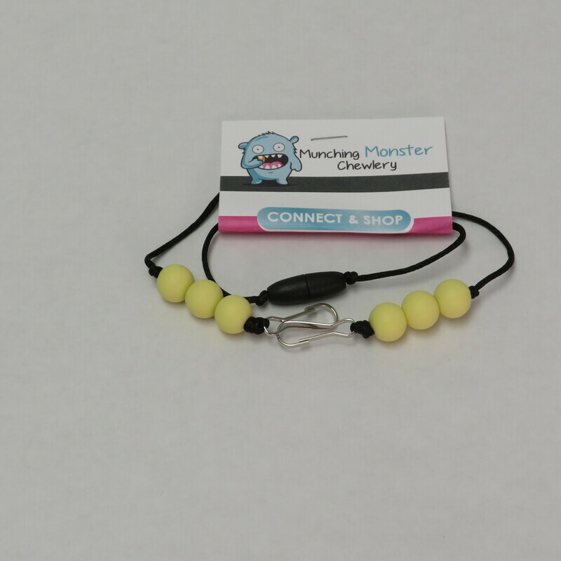 Munching Monster, Yellow, Size: Clips
