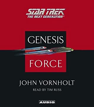 Audio
Genesis Force
(Star Trek: The Next Generation)
by John Vornholt

\"As a matter of cosmic history, it has always been easier to destroy than to create.\" -- Spock, \"STAR TREK II: The Wrath of Khan\"
Following on the success and popularity of \"Genesis Wave: \" Books One, Two, and Three, John Vornholt pulls together a group of \"STAR TREK(R)\" heroes with a mission unlike any other

The passing of the Genesis Wave has damaged hundreds of worlds in the newly named \"Genesis Sector,\" and chaos reigns throughout that area of space. Each world has been changed in different ways, and a group of extraordinary men and women -- some old friends, some new faces -- have been assigned the job of getting the devastated planets back on their feet.

The first job: To resettle an entire displaced alien race on its altered home planet, where the dead come back to life, microbes have reached gigantic size, and the new ecology taking over the world is one not fit for man or genetically altered beast...