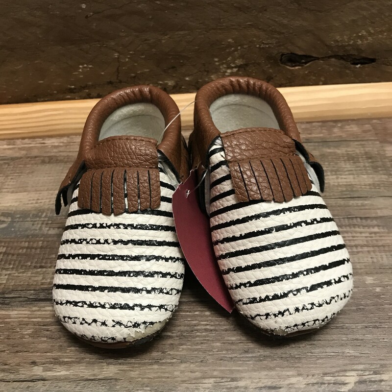 Sweet N Swag Baby Shoes, Tan, Size: Shoes 3
