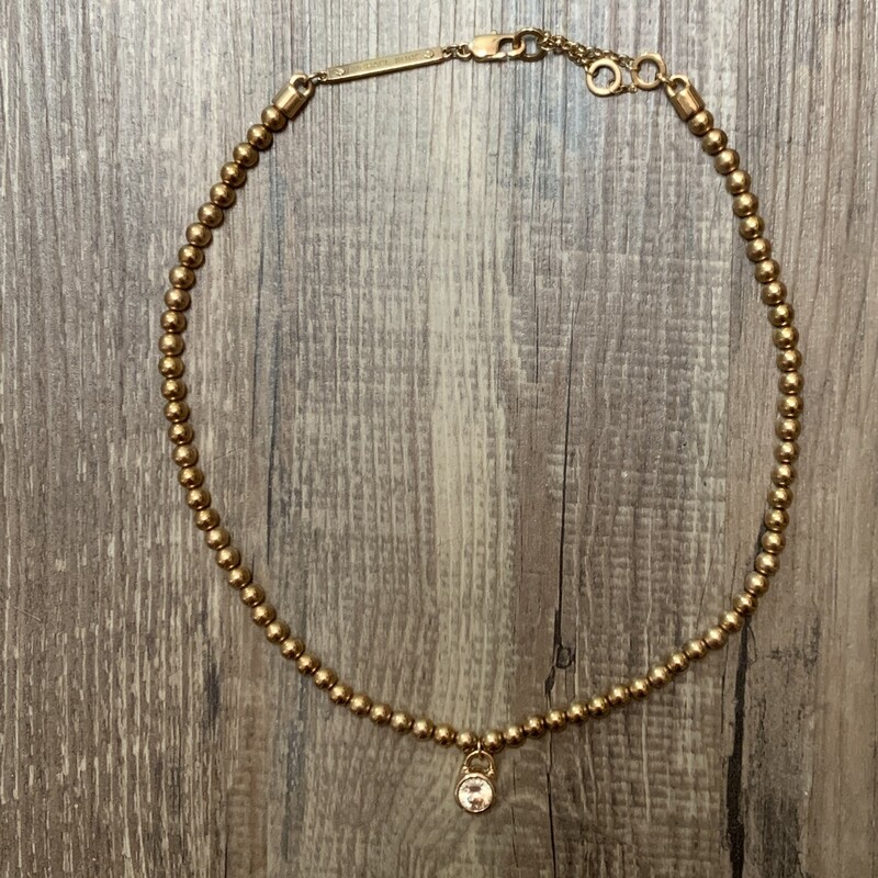 Michael Kors Necklace, Gold, Size: Accessorie