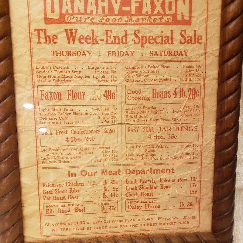 Vintage Danahy Faxon Ad