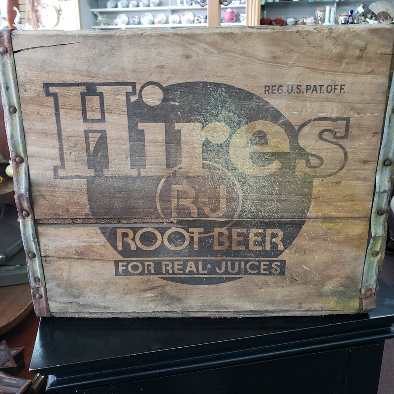 Hires Root Beer Crate
