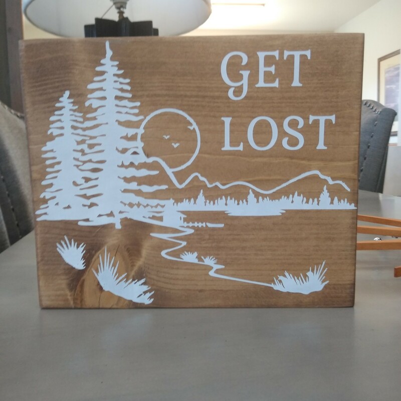 Get Lost, Size: 9x11