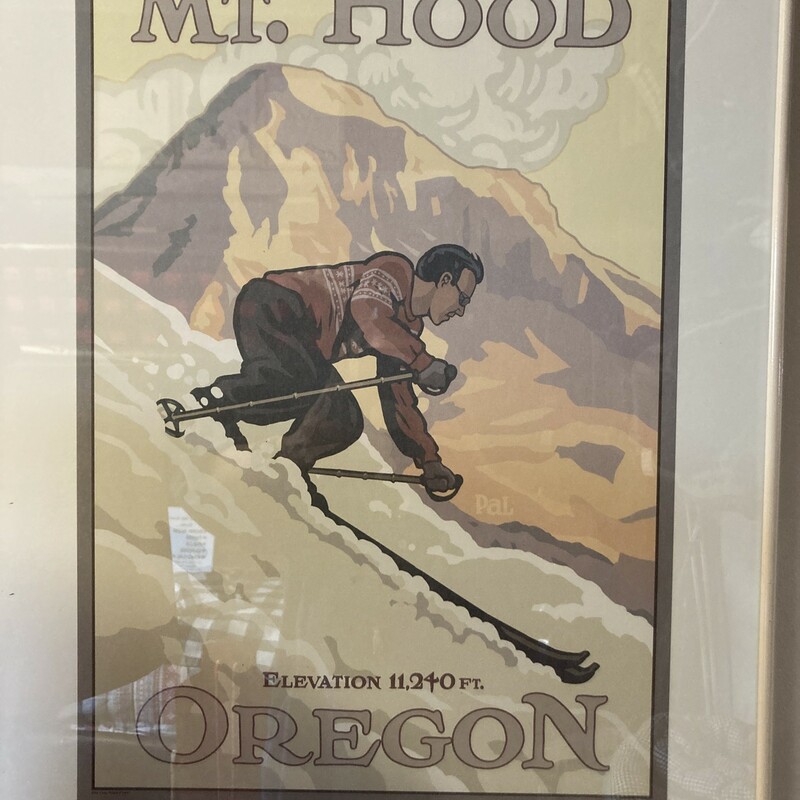 Mt. Hood Framed, None,

Size: 24 H X 18