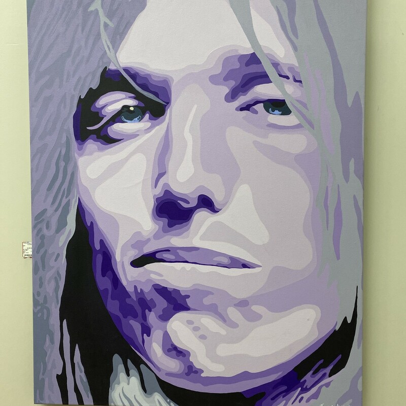 An Original from local artist JusMark - Tom Petty

Size: 63in x 49in