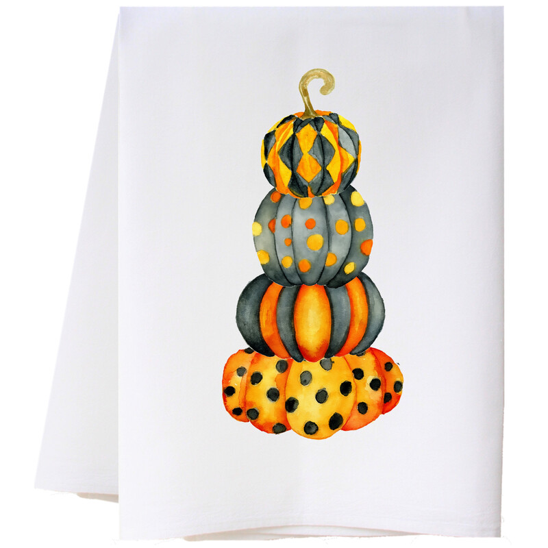 Painted Pumpkin Stack Flo