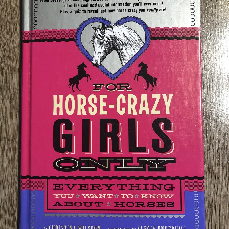 Horse Crazy Girls Only, Multi, Size: Hardcover