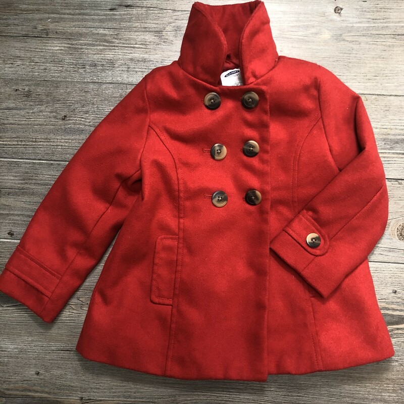 Old Navy Fall Coat, Red, Size: 5Y