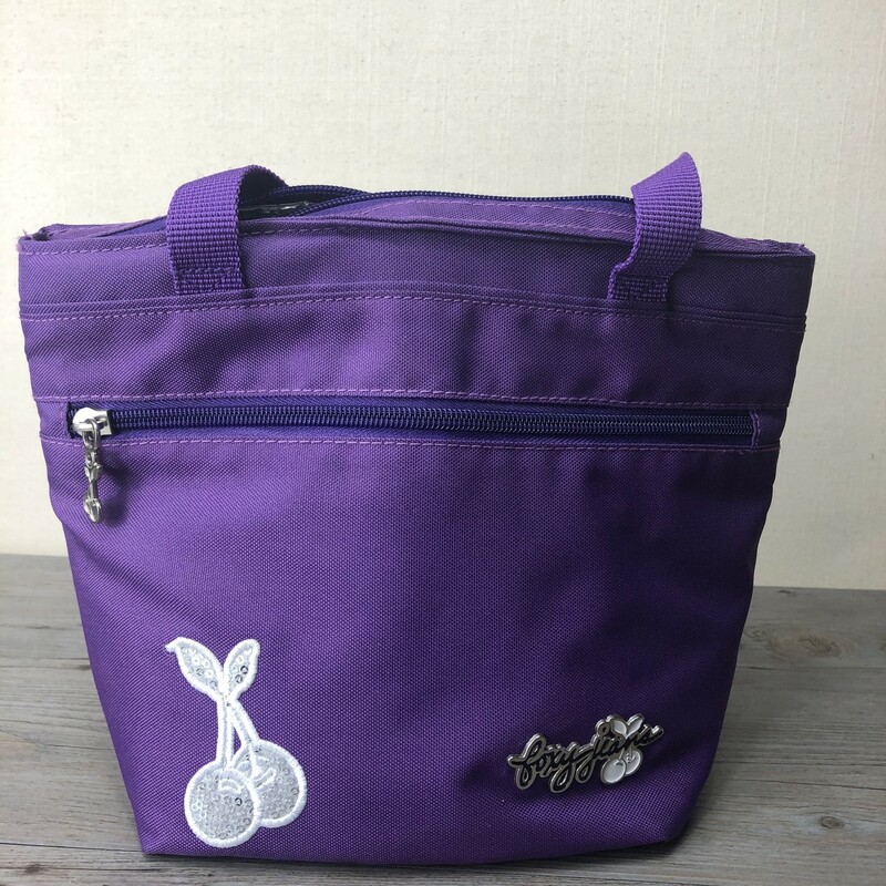 Foxy Lunch Bag, Purple, Size: One Size
