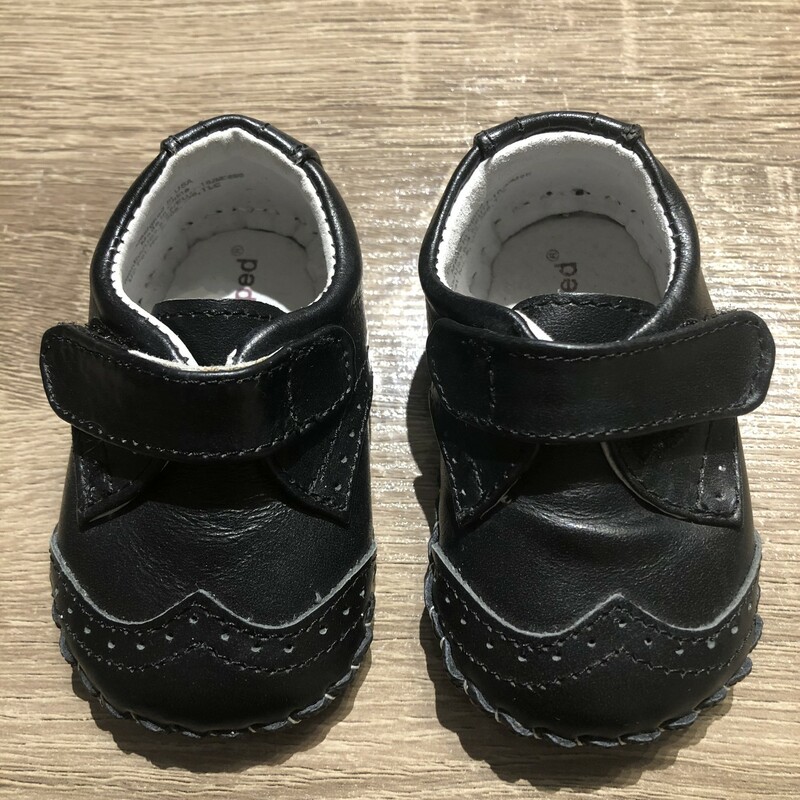 Pediped Shoes, Black, Size: 0-6M